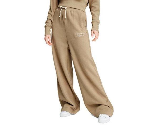 Puma Classics+ Relaxed Sweatpants Kadın Günlük Eşofman Altı 62656867 Krem - Image 1