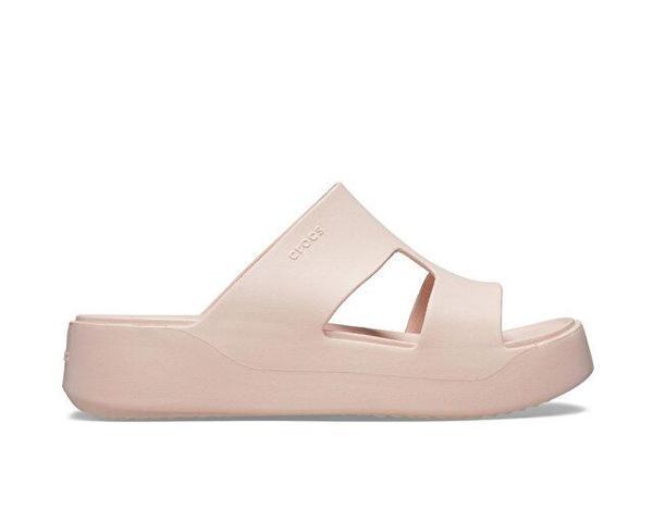 Crocs Getaway Platform H-Strap Kadın Günlük Terlik 209409-6UR Pembe - Image 1