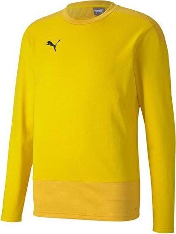 Puma Teamgoal 23 Training Sweat Erkek Futbol Antrenman Sweatshirts 65647807 Sarı - Image 1