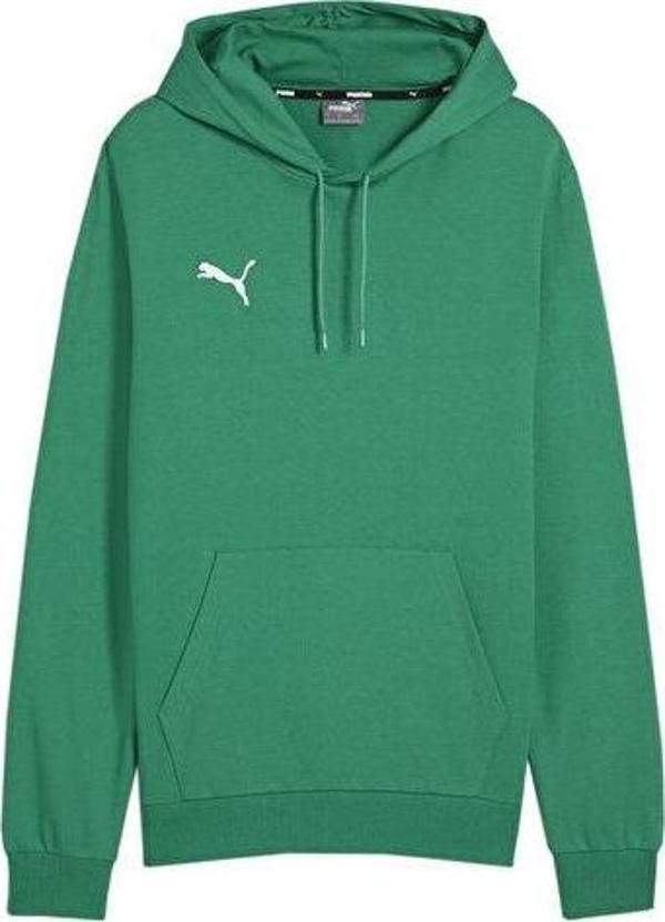 Puma Teamgoal Casuals Hoody Erkek Futbol Antrenman Sweatshirts 65861805 Yeşil - Image 1