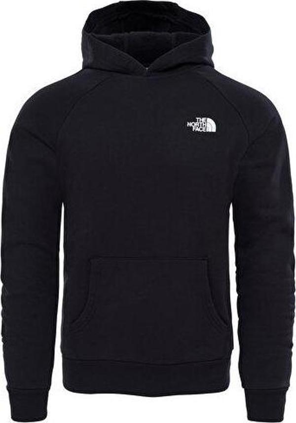 The North Face M Raglan Red Box Hd Erkek Outdoor Sweatshirts NF0A2ZWUJK31 Siyah - Image 1