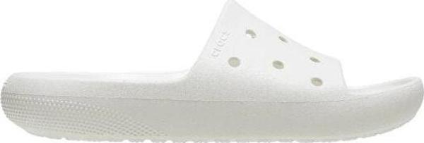 Crocs Classic Slide V2 Unisex Terlik 209401-100 Beyaz - Image 1