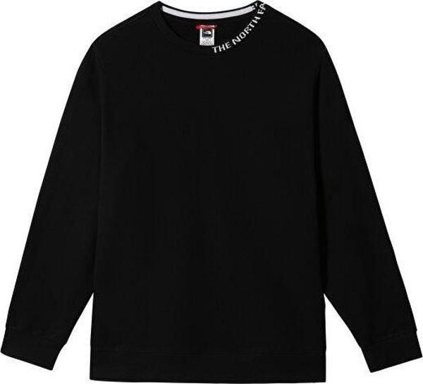 The North Face M Zumu Crew Fleece Erkek Outdoor Sweatshirts NF0A5ILHJK31 Siyah - Image 1