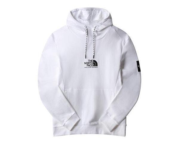 The North Face M Fine Alpine Hoodie Erkek Outdoor Sweatshirts NF0A3XY3FN41 Beyaz - Image 1