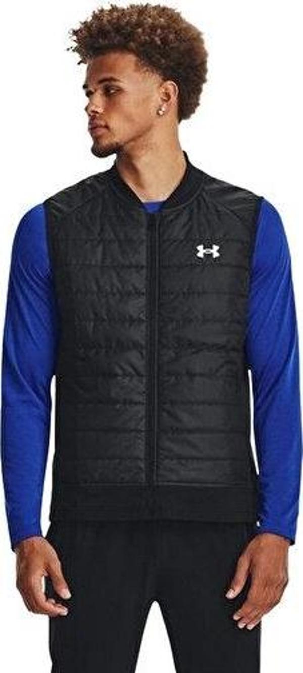 Under Armour Ua Launch Insulated Erkek Günlük Yelek 1380870-001 Siyah - Image 1