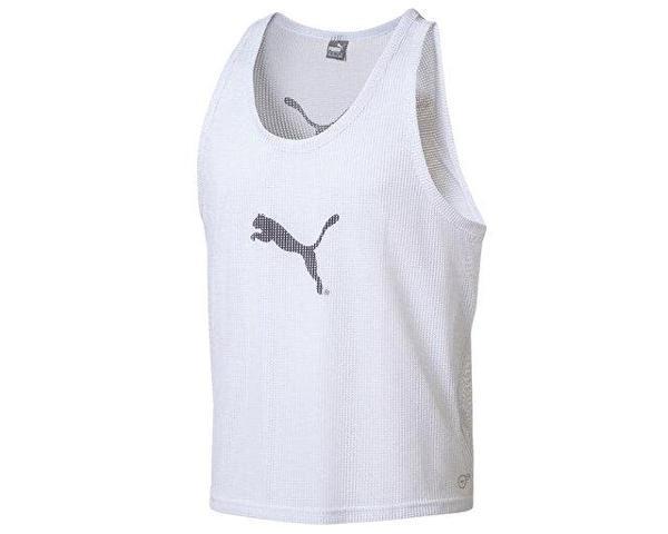Puma Bib Erkek Futbo Antrenman Yeleği 653983441 Beyaz - Image 1