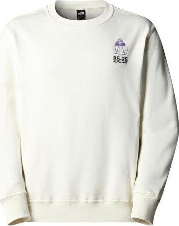 The North Face U Mnt Jacket Anniversary Relaxed Crew Unisex Günlük Sweatshirts NF0A8DN6QLI1 Beyaz - Image 1