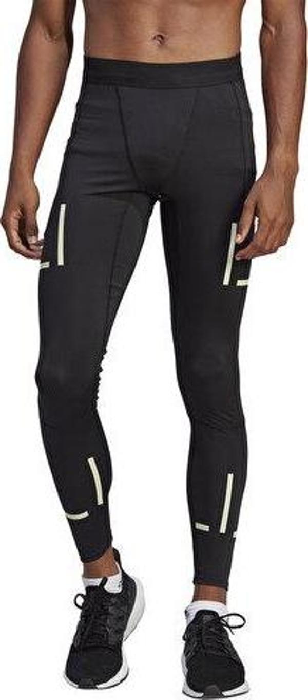 adidas X-City Ran Tiht Erkek Koşu Taytı HM8449 Siyah - Image 1
