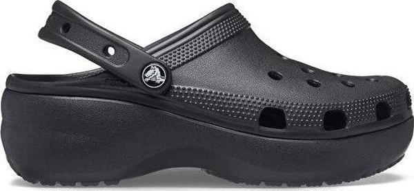 Crocs Classic Platform Clog W Kadın Günlük Terlik 206750-001 Siyah - Image 1