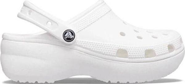 Crocs Classic Platform Clog W Kadın Günlük Terlik 206750-100 Beyaz - Image 1