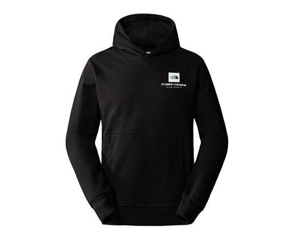 The North Face M Coordinates Hoodie Erkek Outdoor Sweatshirts NF0A826UJK31 Siyah - Image 1