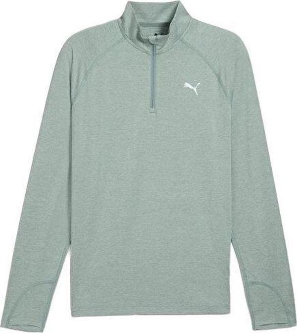 Puma Run Veloty Cldspn 1/4 Zip  M Erkek Koşu Sweatshirts 52662730 Renkli - Image 1
