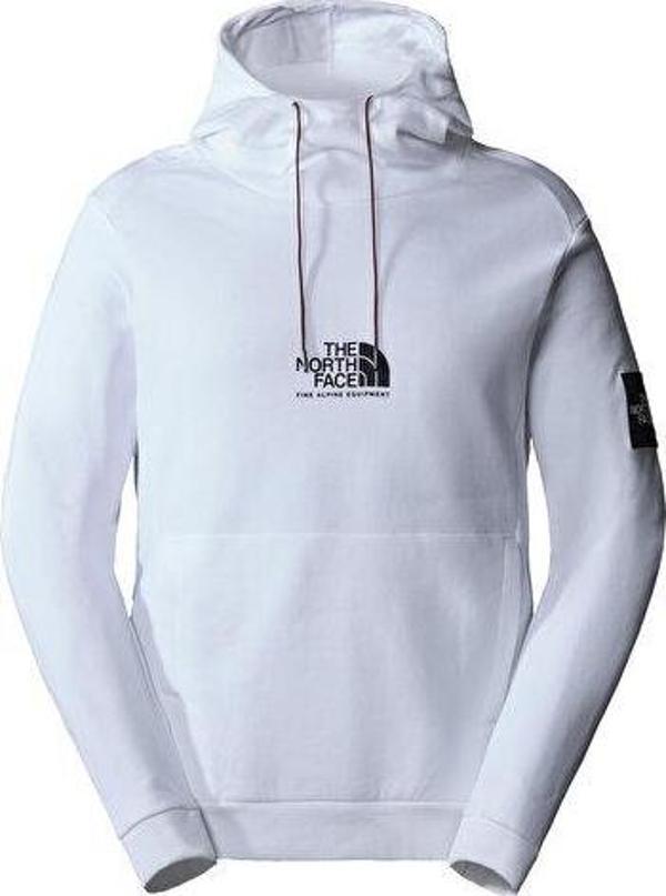 The North Face M Fine Alpine Hoodie Erkek Outdoor Sweashirts NF0A3XY3VV31 Beyaz - Image 1