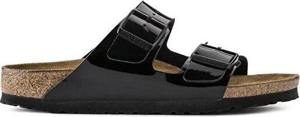 Birkenstock Arizona Bf Patent Kadın Terliği 1005292-20026 Gri - Image 1