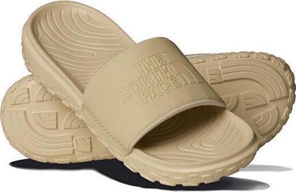 The North Face M Never Stop Cush Slide Erkek Terliği NF0A8A9069Y1 Bej - Image 1