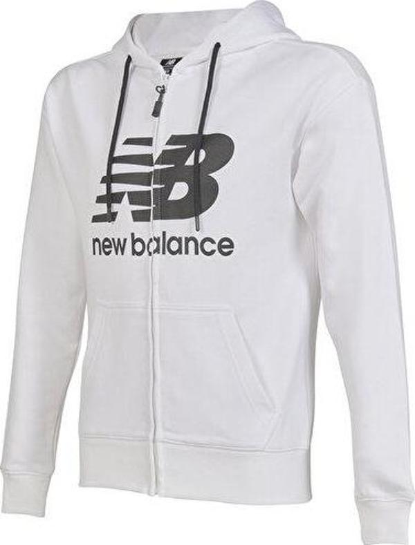 New Balance Unh1306 Wt Erkek Günlük Sweatshirts UNH1306-WT Beyaz - Image 1