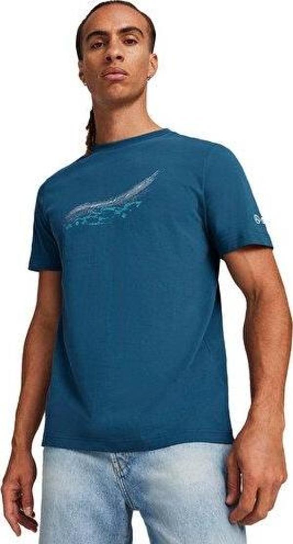 Puma Mapf1 Ess Car Graphic Tee Erkek Günlük Tişört 62375907 Mavi - Image 1