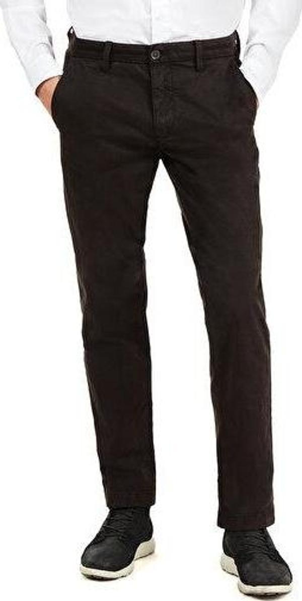 Timberland Siyah Erkek Günlük Pantolon A1Mtı0011 Squam Lake Stretch Twill Straight Chino - Image 1