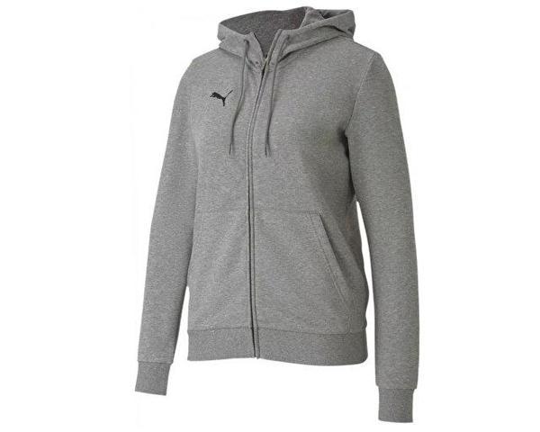 Puma Teamgoal 23 Casuals Hooded Jacket W Kadın Futbol Antrenman Ceketi 65708333 Gri - Image 1