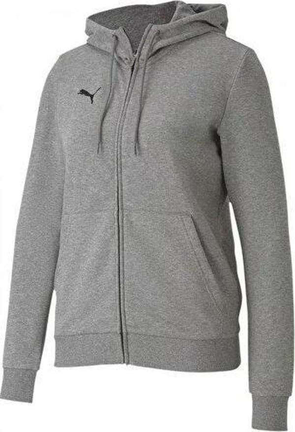 Puma Teamgoal 23 Casuals Hooded Jacket W Kadın Futbol Antrenman Ceketi 65708333 Gri - Image 1