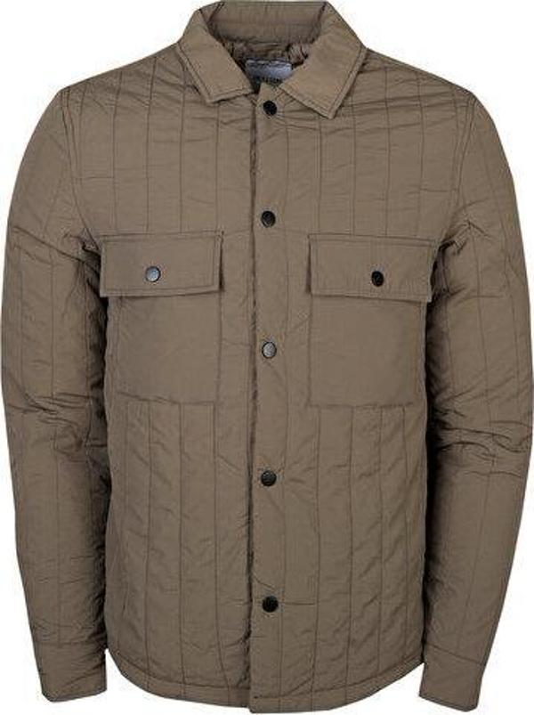 Only Onsjack Quilted Jacket Otw Erkek Günlük Mont 22030317-BUNGEE-CORD Kahverengi - Image 1