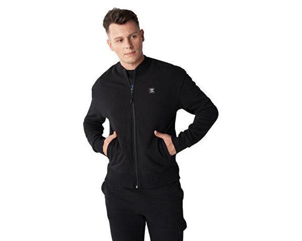 Hummel Hmlnick Bomber Zip Jacket Erkek Günlük Ceket 921809-2001 Siyah - Image 1