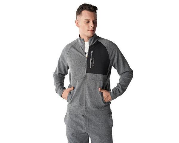 Hummel Hmlrandy Zip Jacket Erkek Günlük Ceket 921819-2833 Gri - Image 1