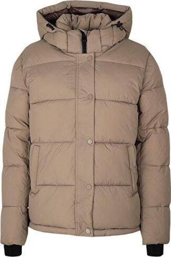 Only Onlann Premium Puffer Kadın Günlük Mont 15287909-WALNUT Kahverengi - Image 1