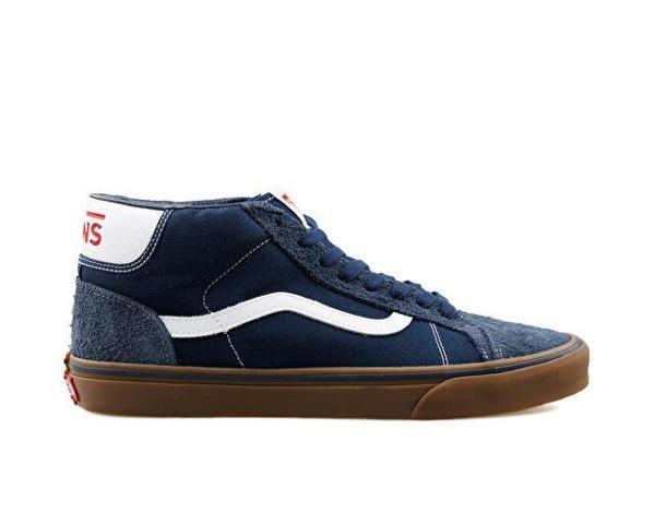 Vans Ua Mid Skool 37 Erkek Günlük Ayakkabı VN0A3TKFLKZ1 Lacivert - Image 1