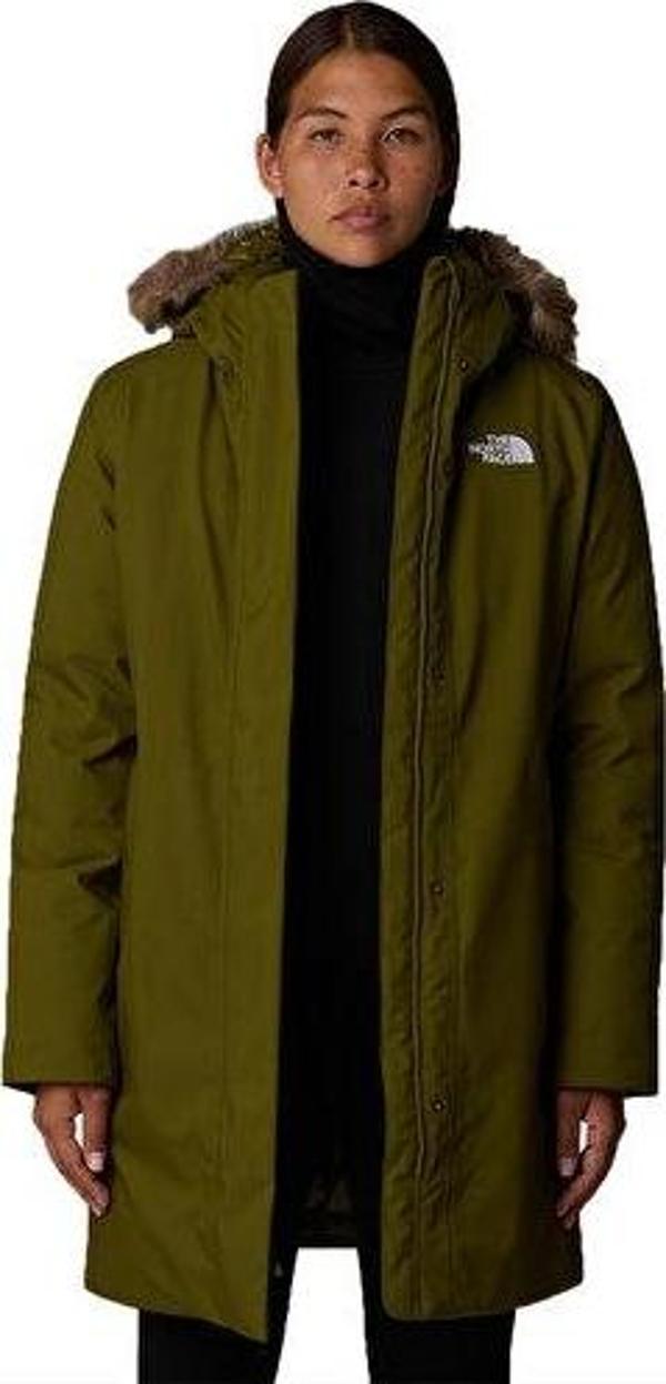 The North Face W Artic Parka Kadın Outdoor Parka NF0A84J2PIB1 Haki - Image 1