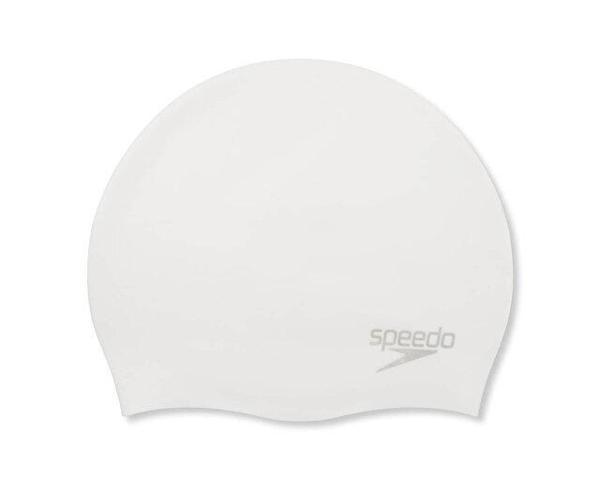Speedo Moulded Silc Cap Au White Bone 8-7098417614 Beyaz - Image 1