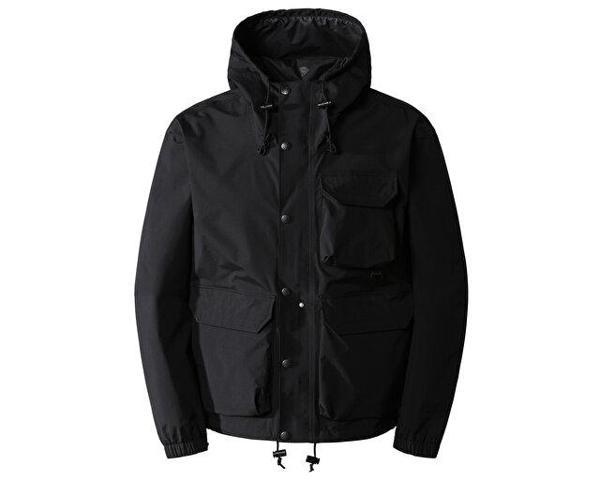 The North Face M M66 Utility Rain Jacket Erkek Outdoor Yağmurluk NF0A7URVJK31 Siyah - Image 1