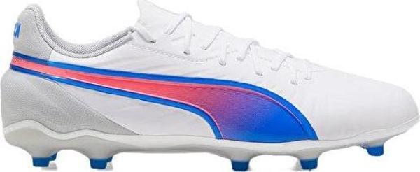 Puma King Match Fg/Ag Erkek Çim Zemin Kramponu 10786302 Beyaz - Image 1
