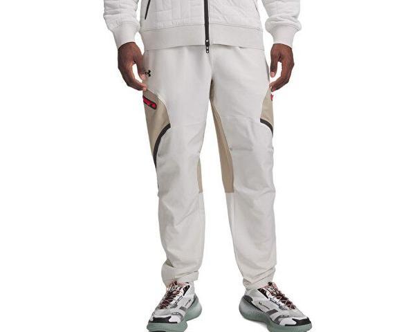 Under Armour Ua Unstoppable Cargo Pant Erkek Günlük Kargo Eşofman Altı 1390256-110 Beyaz - Image 1