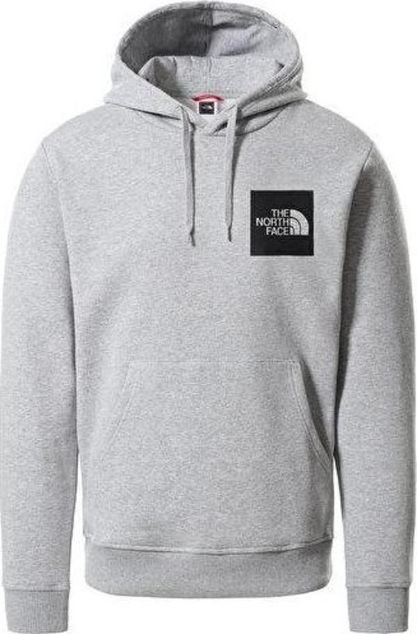 The North Face M Fine Hoodie Erkek Outdoor Sweatshirts NF0A5ICXDYX1 Gri - Image 1
