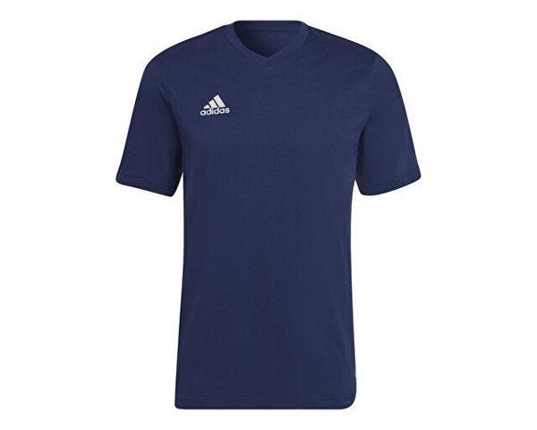 adidas Ent22 Tee Erkek Antrenman Tişörtü HC0450 Lacivert - Image 1