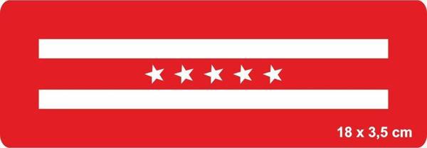 5 Yıldızlı İkili Bant Şerit  Tattoo Geçici Dövme Şablonları Kına Kalıpları - Image 1