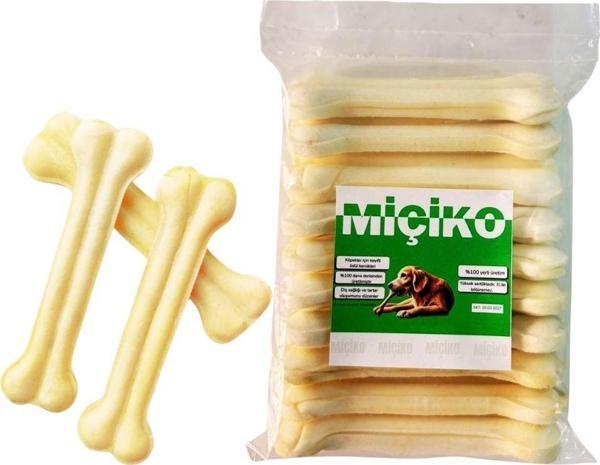 Vip Yüksek Kalite 15Cm 12Li Sütlü Köpek Ödül Çiğneme Kemiği - Image 1