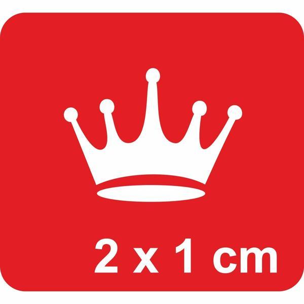 Minik Taç Minimal Tattoo Geçici Dövme Şablonları Kına Kalıpları - Image 1