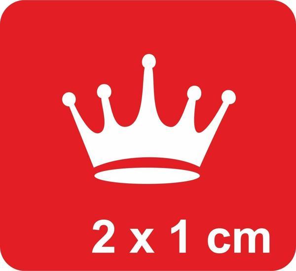 Minik Taç Minimal Tattoo Geçici Dövme Şablonları Kına Kalıpları - Image 1