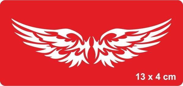 Hayata Kanat Aç! Tattoo Geçici Dövme Şablonları Kına Kalıpları - Image 1