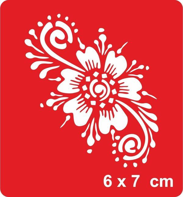 Hercai Menekşe Tattoo Geçici Dövme Şablonları Kına Kalıpları - Image 1