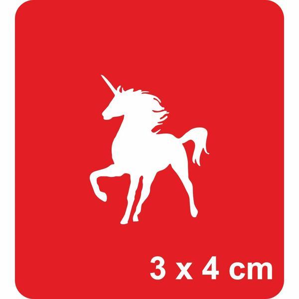 Tek Boynuzlu At unicorn  Tattoo Geçici Dövme Şablonları Kına Kalıpları - Image 1