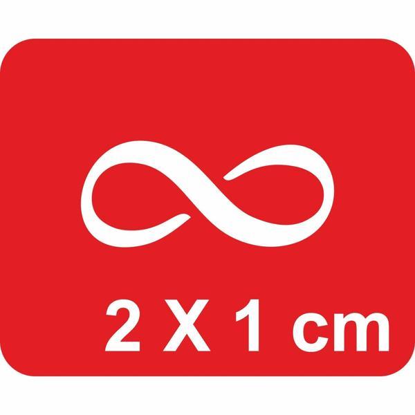 Aritmetik Sonsuzluk 3 Minimal Tattoo Geçici Dövme Şablonları Kına Kalıpları - Image 1