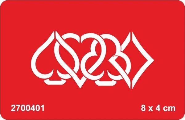 İskambil Tattoo Geçici Dövme Şablonları Kına Kalıpları - Image 1