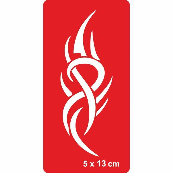 Tribal 69 Tattoo Geçici Dövme Şablonları Kına Kalıpları - Image 1