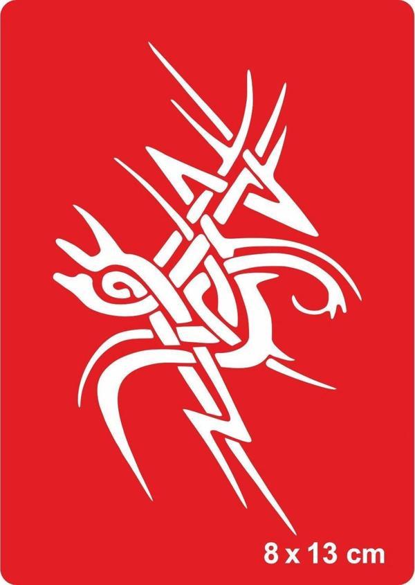 Tribal 70 Tattoo Geçici Dövme Şablonları Kına Kalıpları - Image 1