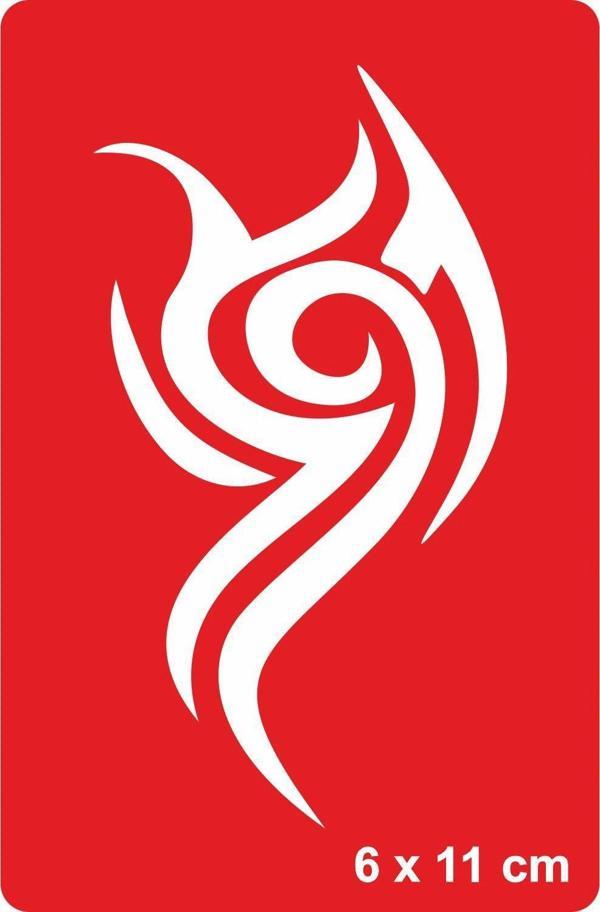 Tribal 71 Tattoo Geçici Dövme Şablonları Kına Kalıpları - Image 1