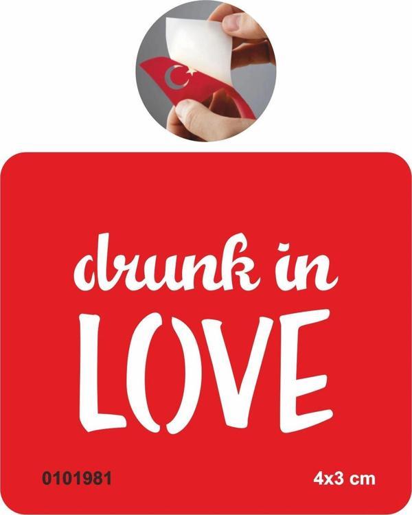 Aşk Sarhoşu  Tattoo Geçici Dövme Şablonları Kına Kalıpları - Image 1