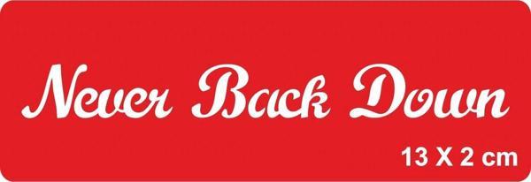 Asla Geri Dönme Tattoo Geçici Dövme Şablonları Kına Kalıpları - Image 1